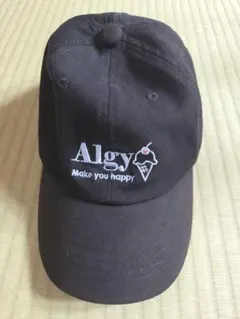 雑*店様 Algy 黒 キャップ アイスクリーム刺繍のサムネイル