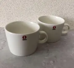 イッタラ ティーマ マグカップホワイト(スープカップ) 400ml廃盤 2個
