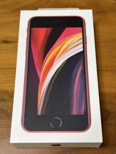 未使用 Apple iPhone SE 64GB Red 本体