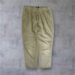 90S RALPH LAUREN ボックスロゴ ツープリーツ チノパン USA製