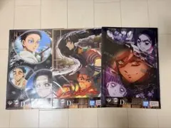 一番くじ　鬼滅の刃　D賞　クリアポスター　3種セット