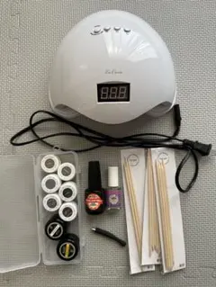 ジェルネイル　セット　まとめ売り　 UV/LEDライト付