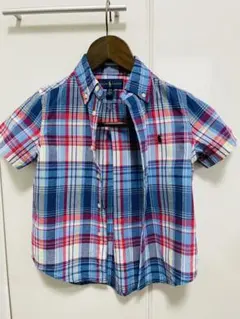 Ralph Lauren 半袖シャツ 4/4T チェック