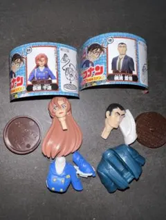【即日発送】名探偵コナンチョコエッグ6　 萩原千速＆横溝重悟