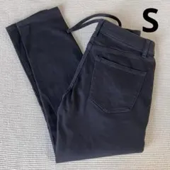UNIQLO ユニクロ 475597 EZYジーンズ S 黒 イージーデニム