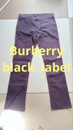 【Burberry】black labelコーデュロイパンツ ブラウン 73 S