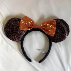 ディズニー　カチューシャ　ミニー　ハロウィン