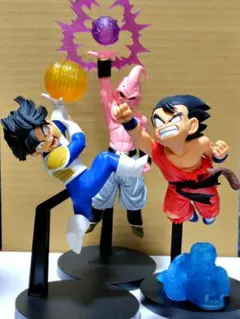 ドラゴンボールフィギュア 孫悟空　孫悟飯　魔人ブウ