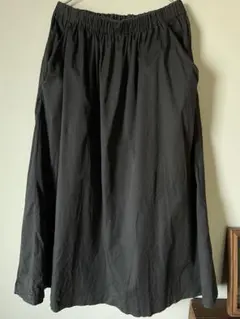 無印良品 無地ロングスカート