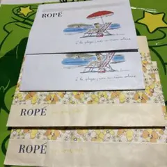 ROＰＥショップ袋４枚セットのサムネイル
