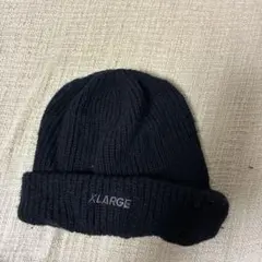 XLARGE ブラック ニット帽 ONE SIZE