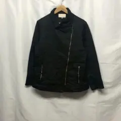 自由区 ジユウク 中綿 ジャケット 黒 44 2XL 大きいサイズ L2377のサムネイル