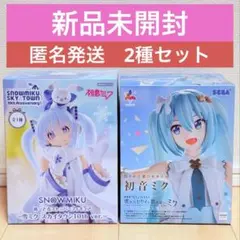 新品未開封2種セット！初音ミクフィギュア(雪ミク、開かれた窓のセカイ)_15