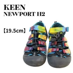【良品】KEEN ニューポート H2 キッズ 人気 サンダル キッズシューズ