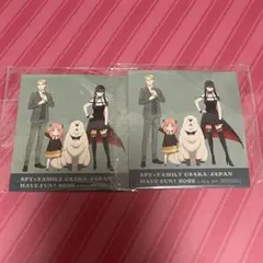 【大阪万博】大阪ヘルスケア限定 SPY×FAMILY ステッカー【新品未開封2点