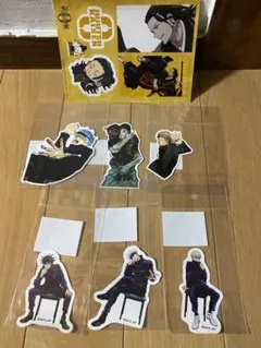 呪術廻戦 原作絵 ダイカットステッカー 7点セット まとめ売り