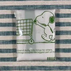 ★ファミマ限定★【SNOOPY レジ袋風エコバッグ】★匿名配送★⑨