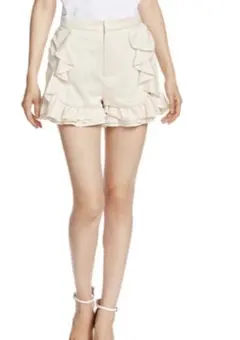 スナイデル　サテンフリルショートパンツ