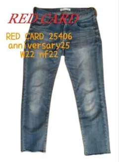 【RED CARD】 25406 anniversary 25 　W22nf22