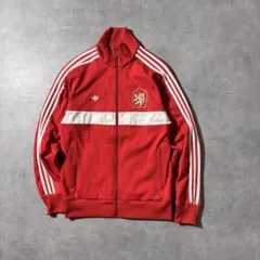 19112 アディダス 黒タグ チェコスロバキア サッカージャージ 赤色