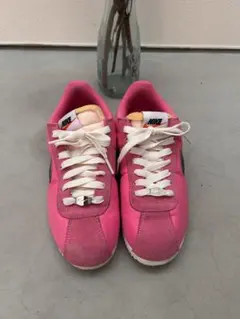 NIKE スエード ミッドカット スニーカー ピンク - メルカリ