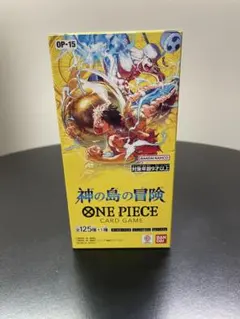 ワンピースカード　神の島の冒険　BOX 新品未開封　テープ付き