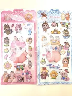ラブブ BIG おしりシール 2枚セット♡ おしりぷにぷに 肉球