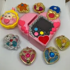 HUGっと!プリキュア　変身タッチフォン　プリハート　変身ミライクリスタル