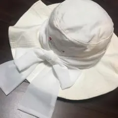 BANANA CHIPS☆おしゃれさんハット白、だけど難点あります☆M