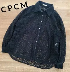 ⭐在庫大処分セール⭐CPCM レース長袖シャツ　ブラック　Ｆサイズ　即日発送。。のサムネイル