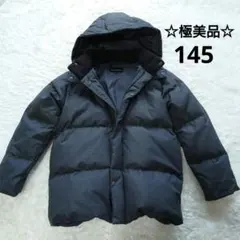 極美品☆グリーンレーベルリラクシング ダウン ジャケット コート 中綿 145