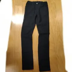 ブランシェス　ストレッチ　ブラックパンツ 150