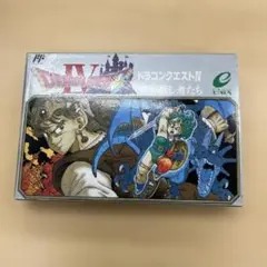 【完品・美品】ドラゴンクエストIV 導かれし者たち ファミコン ソフト 箱・説付