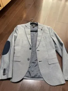 k*u様 H&M スリムフィット グレー テーラードジャケット