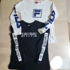 ロングTシャツ　長袖　FILA　2枚　130