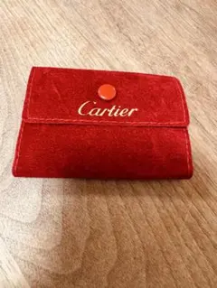 カルティエ レッド スエード アクセサリー ケースのサムネイル