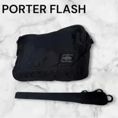 PORTER FLASH ポーター フラッシュ ショルダーバッグ ブラックのサムネイル