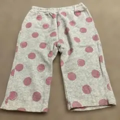 水玉模様カジュアルパンツ 130cm