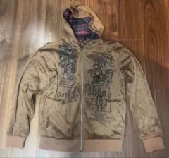 00s y2k ベロア ジップパーカー フェアリーグランジ 平成 お兄系 ギャル