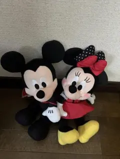 ディズニー　ミッキーミニー　ペアぬいぐるみ