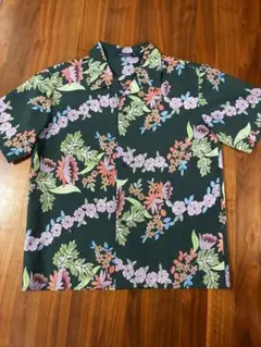URBAN RESEARCH アロハシャツ 花柄 グリーン サイズ38のサムネイル