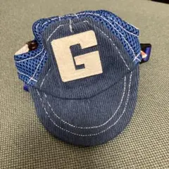 Gロゴ ペット用帽子 ブルー Sサイズ 4kgのサムネイル