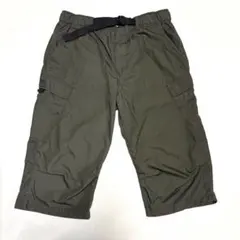 Gazelle メンズ 7分丈 カーゴパンツ L カーキ オリーブ