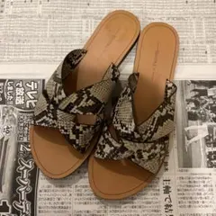 Bershka レオパードサンダルのサムネイル