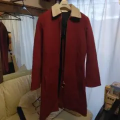 CELINE ワインレッド ロングコート