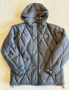 美品　DAKS グレー ダウンジャケット Mサイズ　クリーニング済