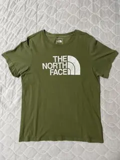 ノースフェイス ロゴプリントTシャツ カーキ Lのサムネイル
