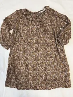 H&M キッズ　フラワーワンピース