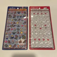 新品　ディズニー　ボンボンドロップシール　2枚セット　ベイマックス　ズートピア