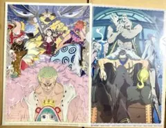 ONE PIECE クリアファイル　ドンキホーテファミリー　クロコダイル　セット